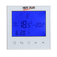 Сенсорный программируемый терморегулятор для теплого пола Heat Plus BHT-321 с датчиками пола и воздуха