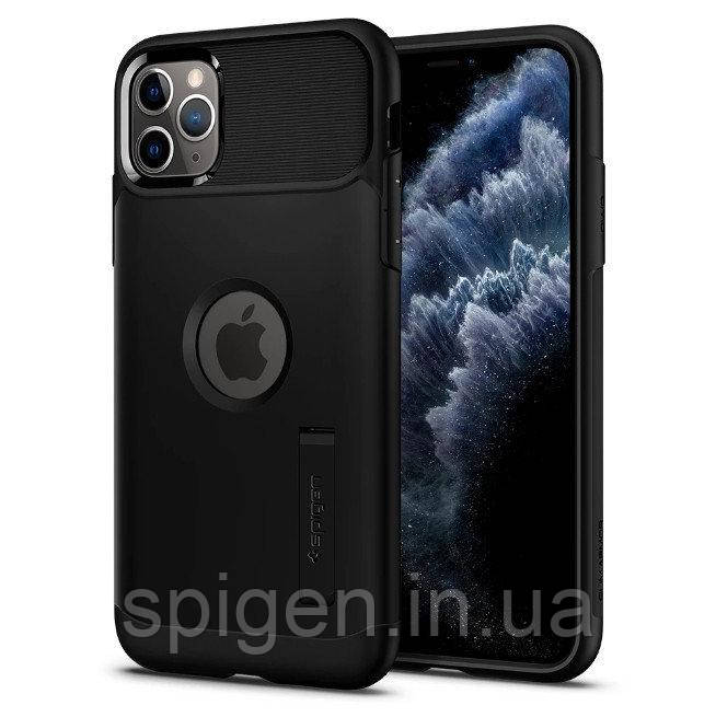 Чохол Spigen для iPhone 11 Pro Max Slim Armor, Black