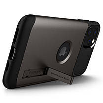 Чохол Spigen для iPhone 11 Pro Max Slim Armor, Gunmetal, фото 3