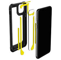 Чохол Spigen для iPhone 11 Pro Gauntlet, Carbon Black, фото 3