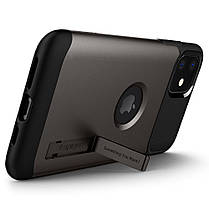 Чохол Spigen для iPhone 11 Slim Armor, Gunmetal, фото 3