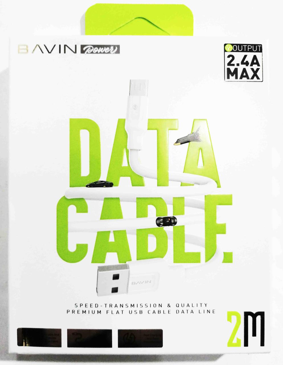 Кабель USB — micro USB BAVIN CB130 2,0 м