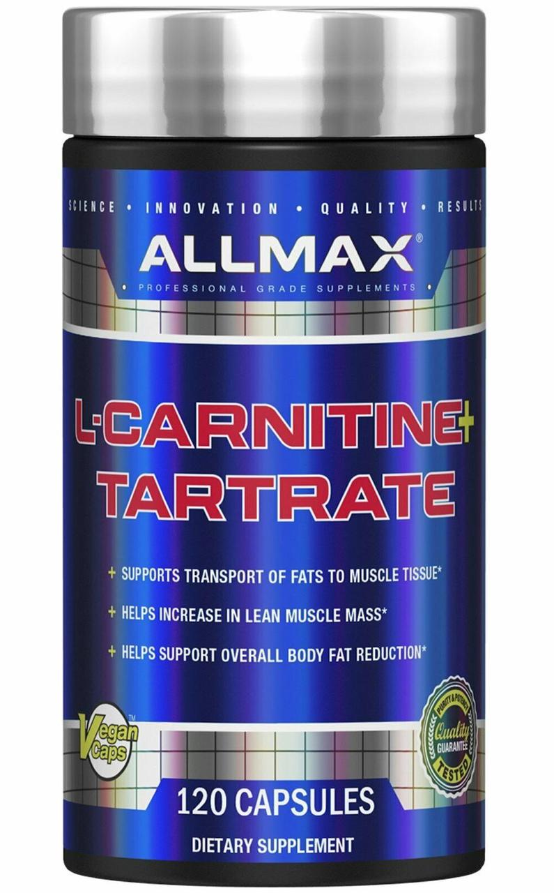 Allmax L-Carnitine L-Tartrate 120 vegan caps