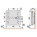 Електроконвектор Atlantic F119 CMG TLC/M2 потужність 1000W, 10 кв. м., з електронним термостатом, фото 2