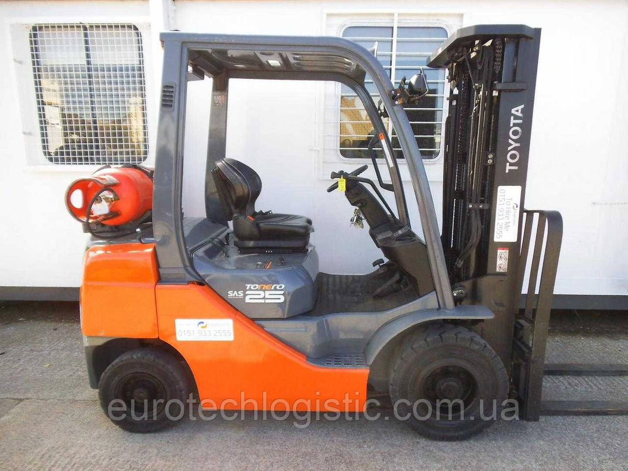 Газовий навантажувач Toyota 02-8FGF25.