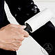 Ролик (валик) липкий для чистки одягу і видалення ворсу чорного кольору (20 аркушів), фото 4