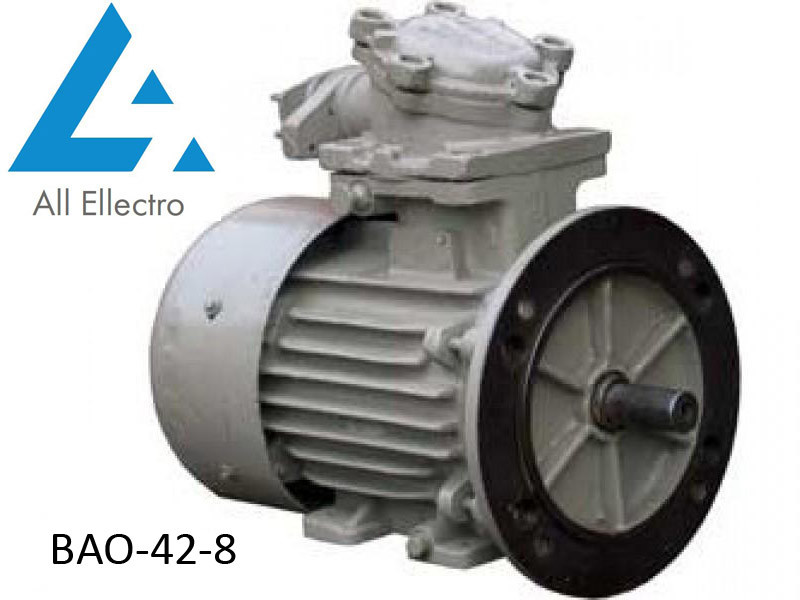 Вибухозахищений електродвигун ВАО-42-8 3кВт 750об/хв