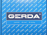 Циліндр GERDA RIM 6000 S 4 ключа нікель сатин (Польща), фото 5