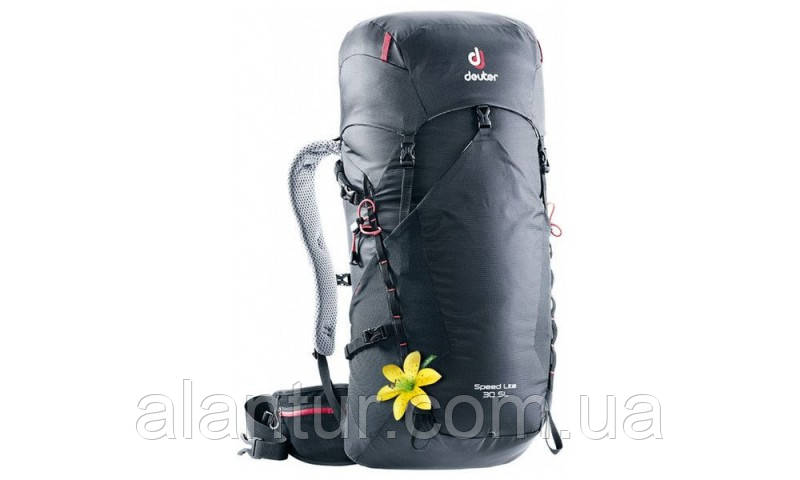 Рюкзак Deuter Speed Lite 30 SL для жінок, чорний, легкий, зручний для походів