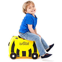 Дитяча дорожня валізка TRUNKI BEE BERNARD, фото 5