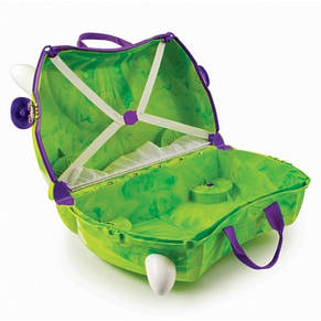 Дитяча дорожня валізка TRUNKI REX DINOSAUR , фото 5