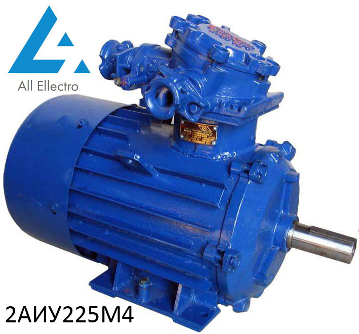 Електродвигун 2АИУ225М4 55 кВт 1500 об/хв, фото 1