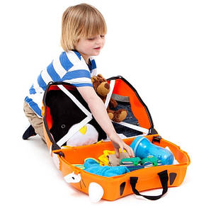 Дитяча дорожня валізка TRUNKI TIGER TIPU, фото 5