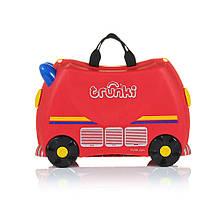 Дитяча дорожня валізка TRUNKI FIRE ENGINE FIRE ENGINE