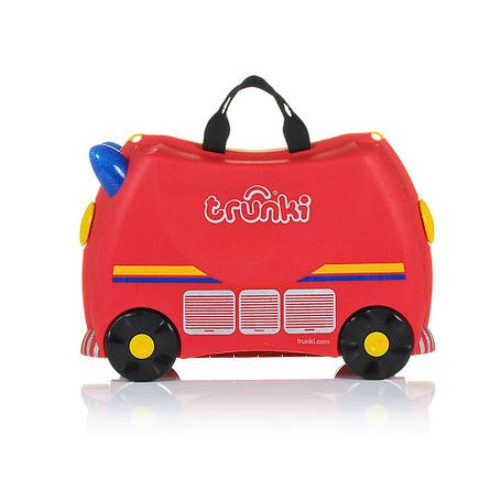 Дитяча дорожня валізка TRUNKI FIRE ENGINE FIRE ENGINE, фото 1
