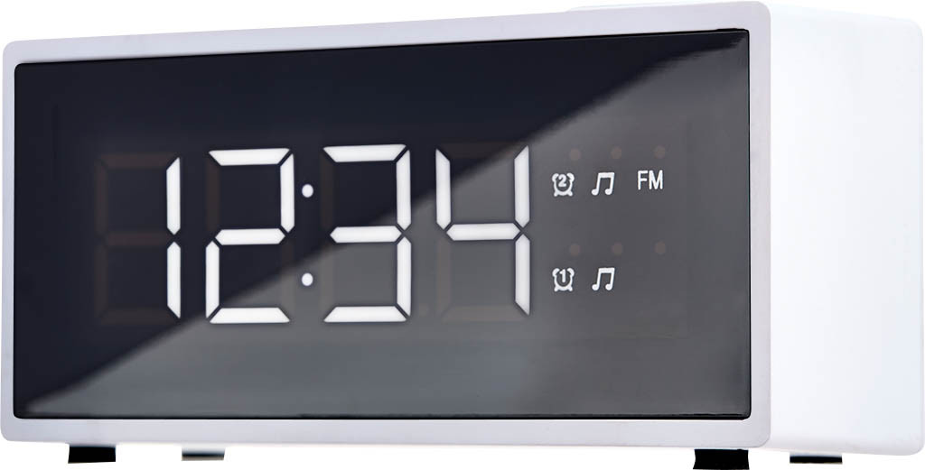 Радіо - Годинник ECG RB 040 White