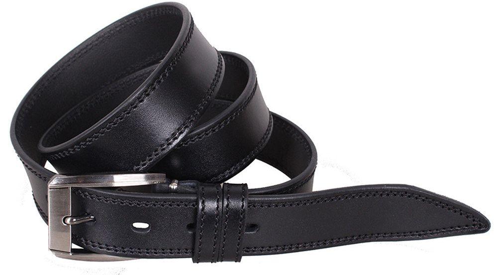 Ремень кожаный Dovhani 3,5 см, фото 1