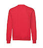 Чоловічий светр-реглан утеплений преміум червоний 154-40, фото 2