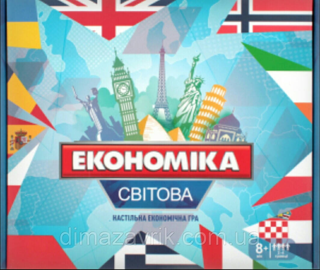 Настільна гра "Економіка Світова" Strateg
