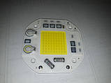 №39 DOB LEd 50w 220v + накладка Smart IC 50w 6000K Светодиод 50w матрица 50 ватт с драйвером на борту, фото 2