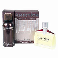 Чоловіча туалетна вода Ambition pour homme 70ml+deo150ml. Rasasi. (100% ORIGINAL)