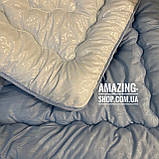 Ковдра Євро на холофайбері "АРДА" Розмір 195*215 см <unk> Ковдра наповнювач холофайбер. Стьобана ковдра, фото 2