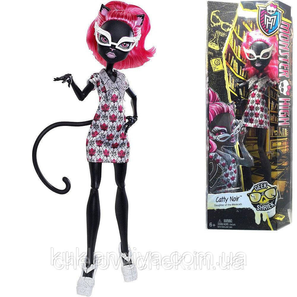 Лялька Monster High Кетті Нуар Крик Гіков / Geek Shriek Catty Noir Doll, фото 1