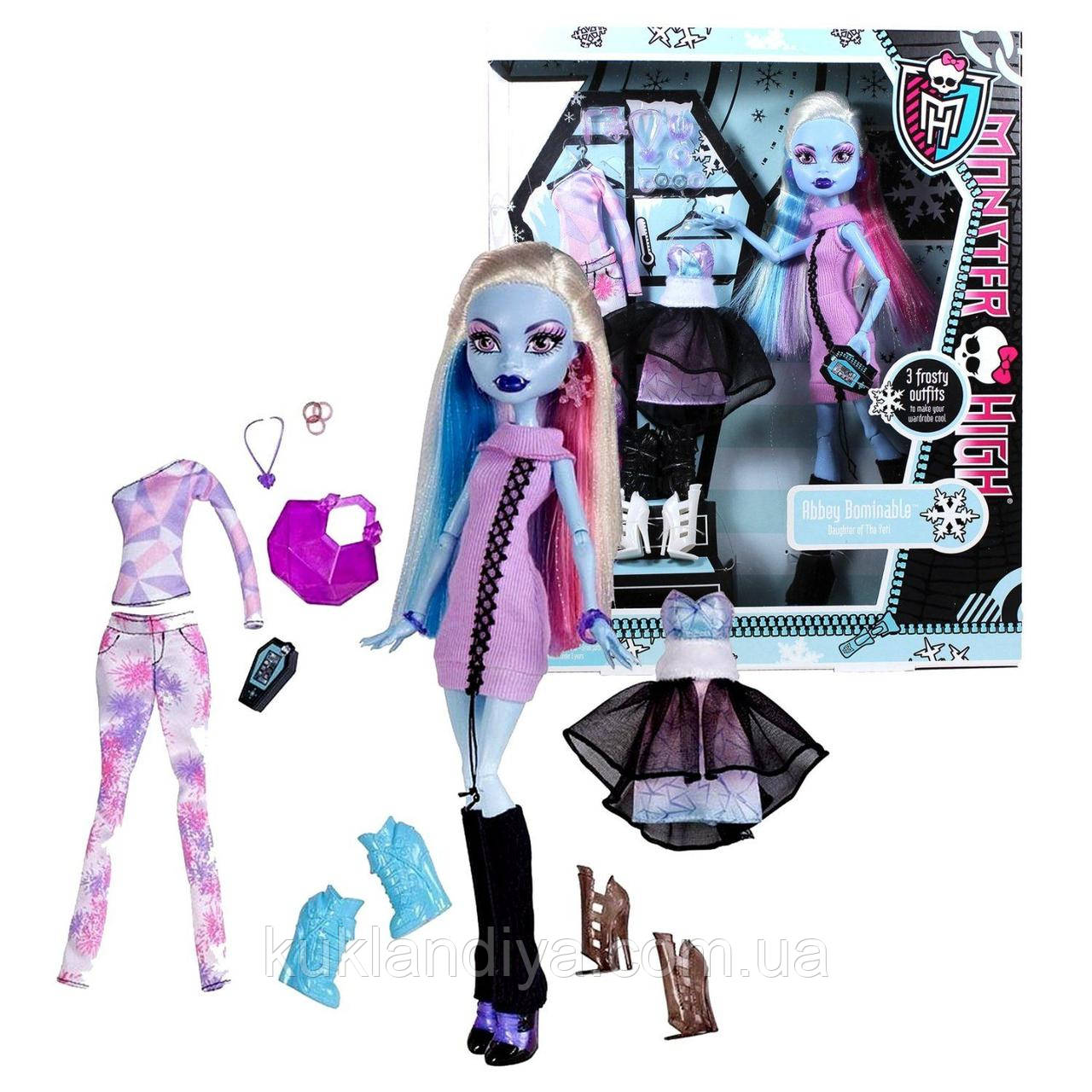 Лялька Monster High Еббі Я люблю моду Abbey Bominable