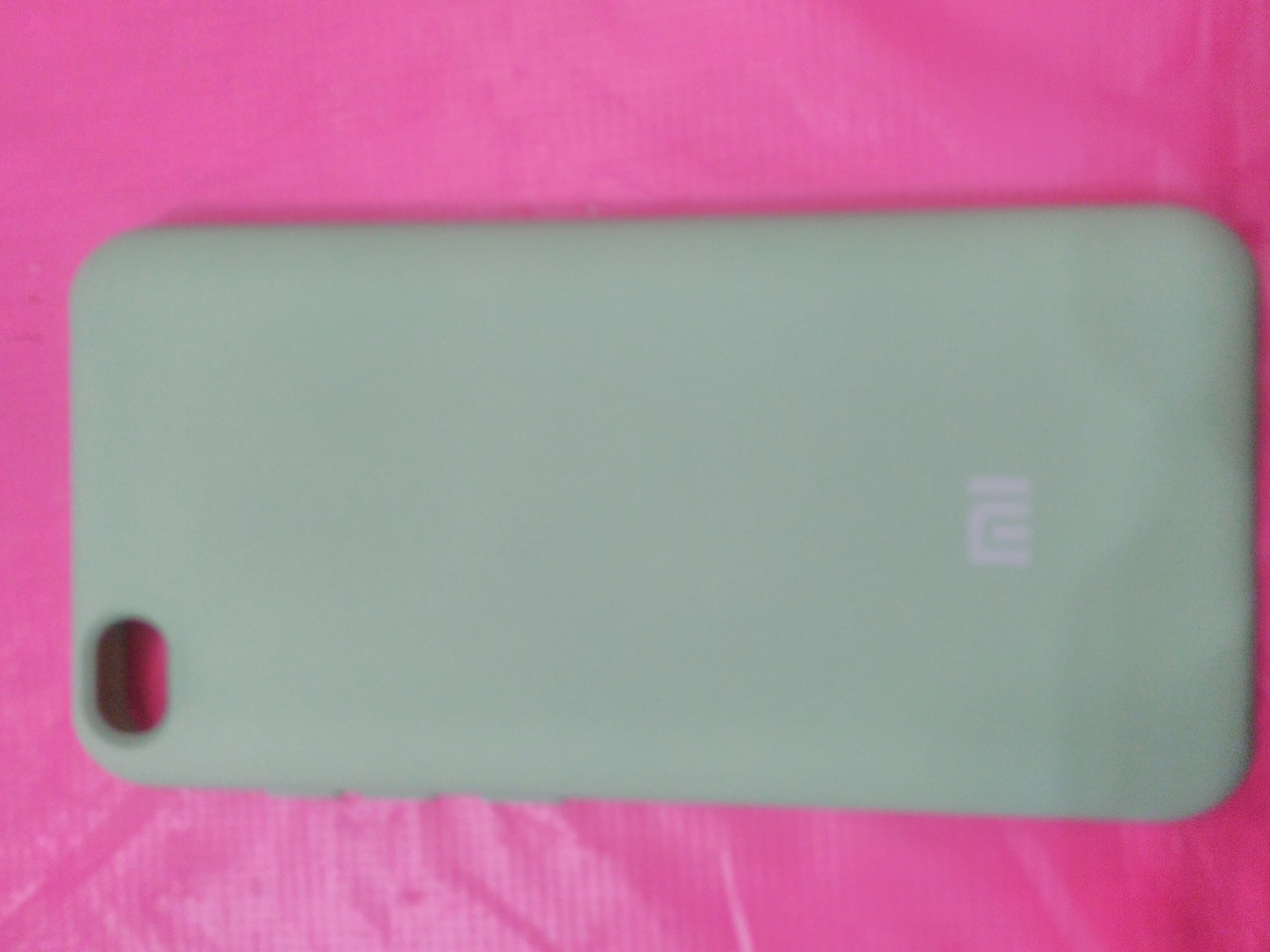 Накладка Silicon Cover full для Xiaomi Redmi GO (м'ятний)
