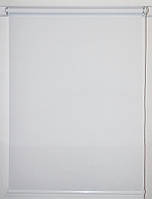 Рулонна штора 425*1500 Льон 800 Білий, фото 1