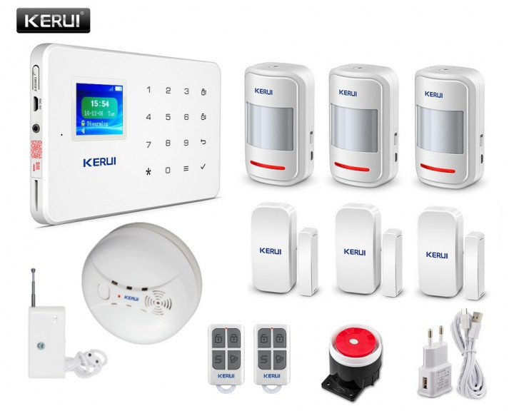 Комплект GSM сигналізації Kerui G18 Pro-kit 3! Гарантія 24 місяці!