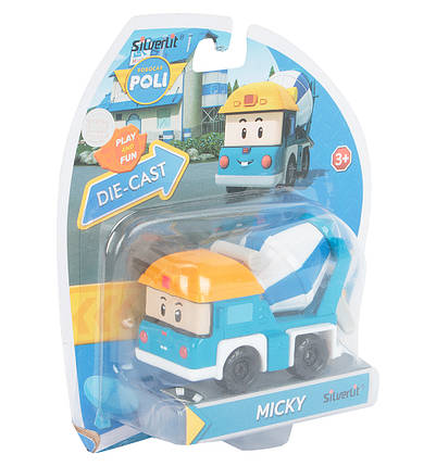 Машинка Робокар Полі (Robocar Poli) - Micky, Міки , Die-Cast Silverlit, фото 2