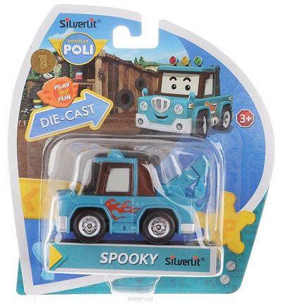 Машинка Робокар Полі (Robocar Poli) - Spooky, Спуки , Die-Cast Silverlit, фото 2