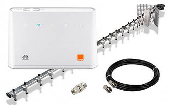 Стаціонарний 4G комплект Huawei B311, Антена Стріла-2 21 dB 1700-2170 МГц