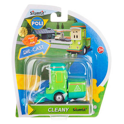 Машинка Робокар Полі (Robocar Poli) - Cleany , Кліні , Die-Cast Silverlit, фото 1