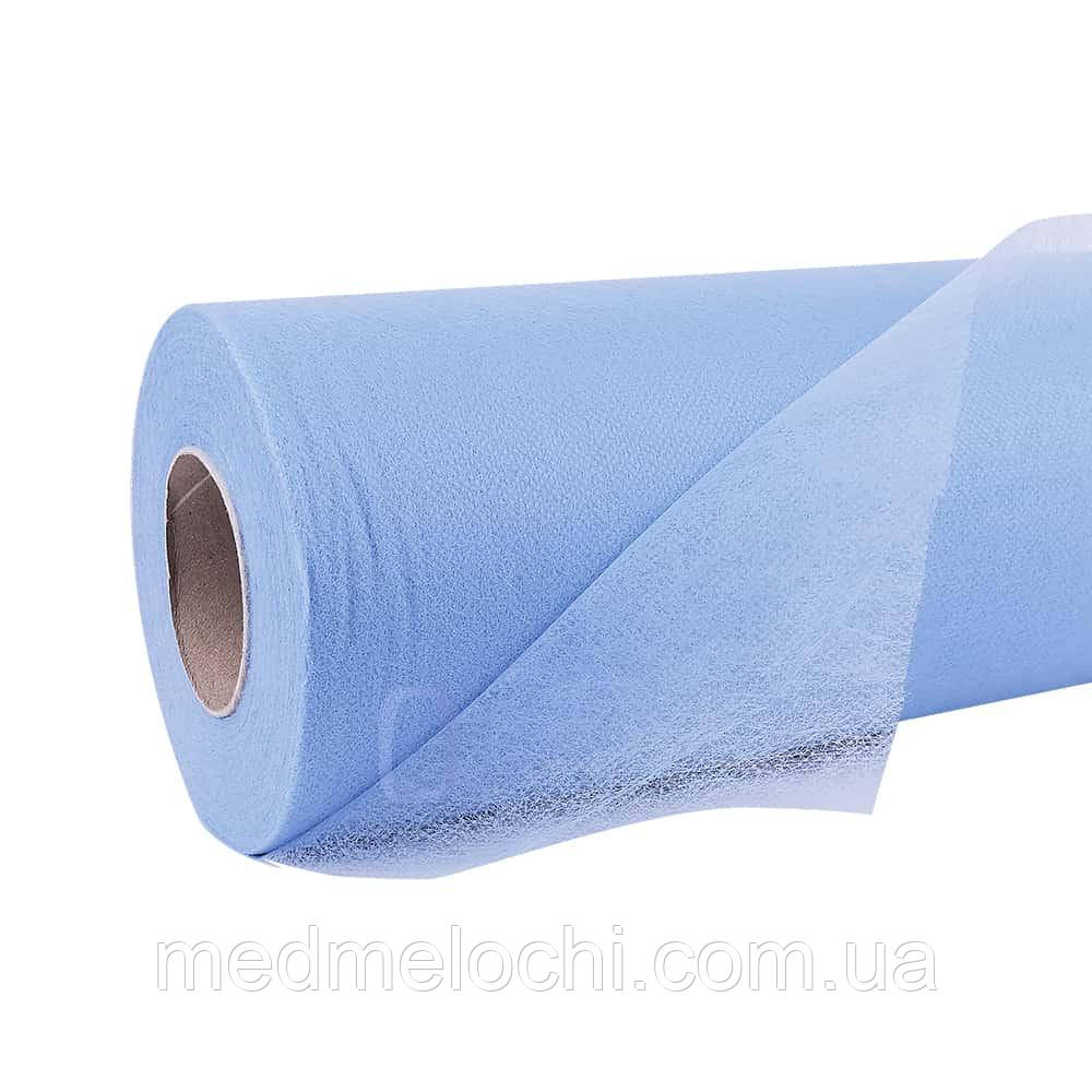 Простирадло Спанбонд 20 г/м2 (0,6 х 100м) без перфорації, одноразове