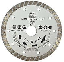 Алмазний диск по бетону, каменю TURBO 180 мм