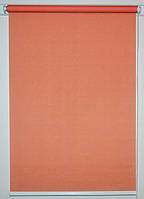 Рулонна штора Льон Червоно-помаранчевий