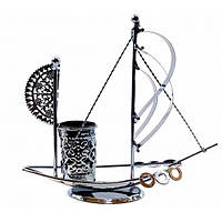 Металева підставка для ручок Вітрильник техно-арт