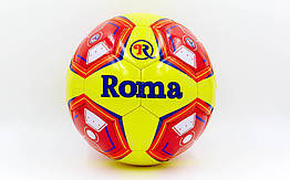 М'яч футбольний No5 PU ламін. ROMA T-1068 (No5, 5 сл.), зшитий вручну