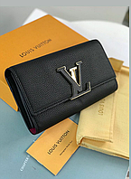 Женский кожаный кошелек Louis Vuitton Луи Виттон 3