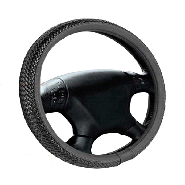 Чехол на руль Кож.зам L (39-40см) черный Elegant 105501, фото 1