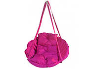 Підвісна дитяча гойдалка Гамак 120 кг 80 см Бежевий, фото 6