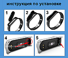 Ремінець Xiaomi Mi Band 4 / 3 Milanese Buckle миланська петля на застібці металевий Синій 2241P, фото 5