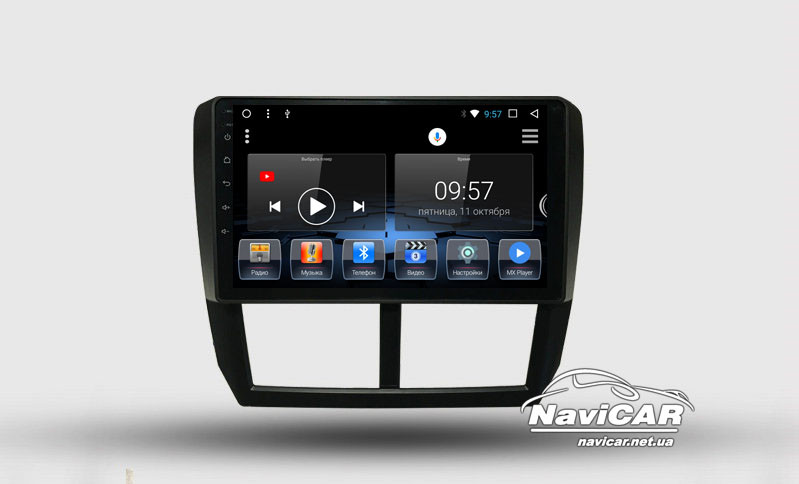 Штатна магнітола для Subaru Forester 2008-2012 на Android