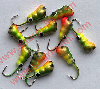 Мормилка вольфрамова Bravo 1430-25 3,0 мм 0,52 г. Мураха з отвором фарбований