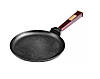 Сковорода млинна 24х1.5 см чавунна Optima Bordo, BRIZOLL, фото 2