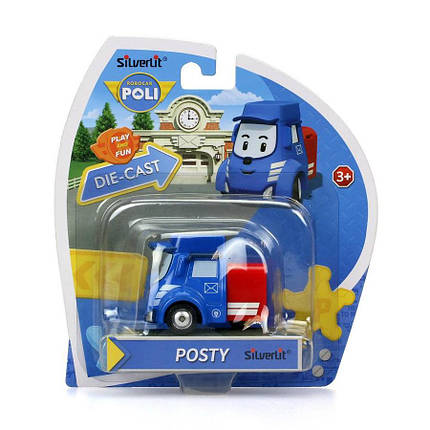 Машинка Робокар Полі (Robocar Poli) - Posty , Пости , Die-Cast Silverlit, фото 2