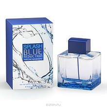 Antonio Banderas Blue Seduction Splash Men туалетна вода 100 ml. (Сплеш Блю Седакшн Фо Мен)