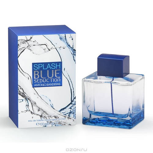 Antonio Banderas Blue Seduction Splash Men туалетна вода 100 ml. (Сплеш ...